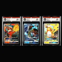 CCG GemMint 10 Nintendo Pokemon TCG CHN. card 3pcs - Image 1