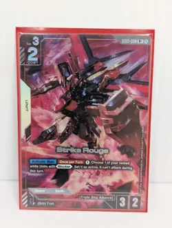 Strike Rouge Gundam Card Game GD01-069 R+ - Image 1