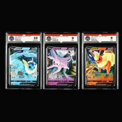 CCG GemMint 10/Mint 9 Nintendo Pokemon TCG CHN. card 3pcs - Image 1