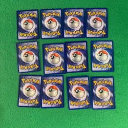 Lot of 12 Pokemon TCG Excellent Fossil Trading Card Game Base Set 1999-2000 - Image 3