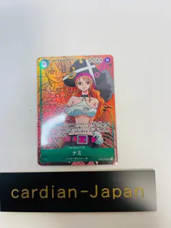 One Piece card game OP02-036 Nami SR Parallel Mint Holo - Image 1