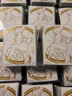 Pokemon TCG Etb arceuswhite card sleeves Lot Of 14 Packs - Image 2