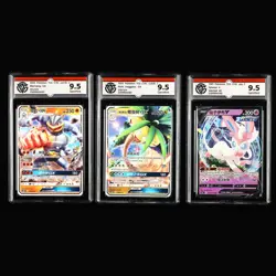 CCG GemMint 9.5 Nintendo Pokemon TCG CHN. card 3pcs - Image 1