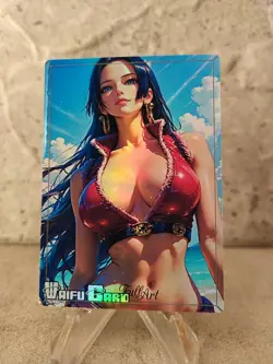 Boa Hancock Trading Card Waifu Goddess Story Anime Girl holo Karte Manga Full - Image 1