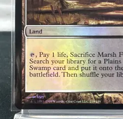 Magic The Gathering: Marsh Flats Zendikar Foil Card - MF Foil - Image 5