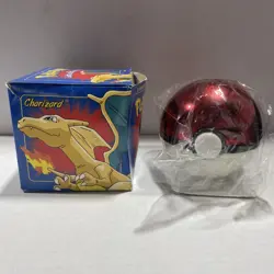 23K Gold Plated CHARIZARD Trading Card 1999 Burger King Pokemon Ball SEALED - Image 2