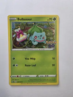 Bulbasaur SWSH231 SWSH: Sword & Shield Promo Cards Cosmic Holo LP - Image 1