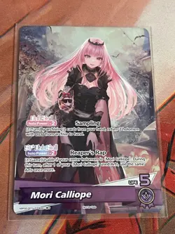 Mori Calliope Promo Foil - hBP02-007 P NM Hololive TCG Trading Card Game Vtuber - Image 1