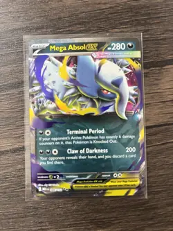 Mega Absol EX 086/132 - Mega Evolutions (MEG) Pokemon Card (MINT) - Image 1