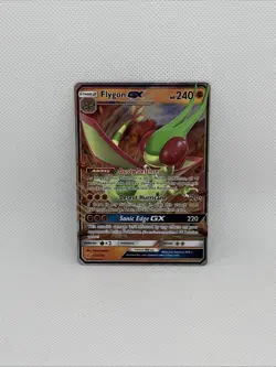 Pokemon Card Flygon GX 110/236 Cosmic Eclipse Holo Ultra Rare NM - Image 1