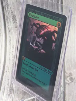 Divorced Dads TCG: Age of Alimony Holo Ringworm - Wood Beast Card - Image 2