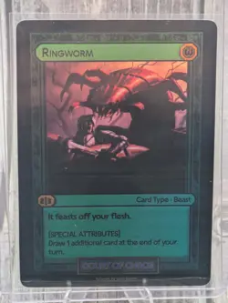 Divorced Dads TCG: Age of Alimony Holo Ringworm - Wood Beast Card - Image 3