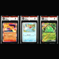 CCG Mint 9 Nintendo Pokemon TCG JPN. card 3pcs - Image 1