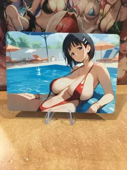 Waifu CCG Goddess Story Double Sided Anime Card Waifu Card Holo Sword Art Online - Image 3