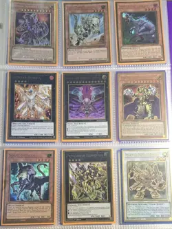 Yugioh TCG Card Lot 1st Edition Ultra Gold Rare Binder Collection 63 Cards NM /M - Image 2