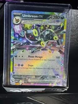 Pokemon TCG Umbreon EX 60/131 Double Rare Holo Card Prismatic Evolutions Mint - Image 4