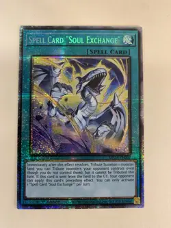 Spell Card "Soul Exchange" 1st Edition Starlight Rare MP25-EN007 Yu-Gi-Oh! - Image 1