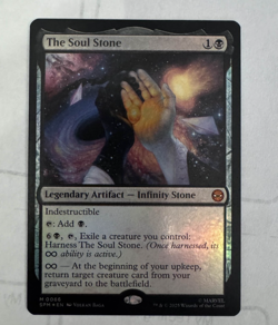 The Soul Stone Marvel's Spider-Man Foil Magic the Gathering - Image 1