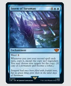 Storm of Saruman the Lord of the Rings Non-Foil 72 - Image 1