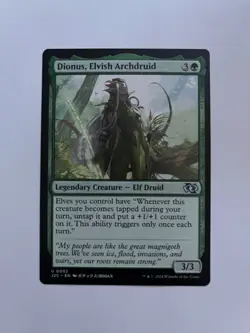 Dionus, Elvish Archdruid NM 0052 (Anime) Foundations Jumpstart Regular NM - Image 1