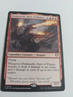 Drakuseth, Maw of Flames Commander Masters Regular - Image 1