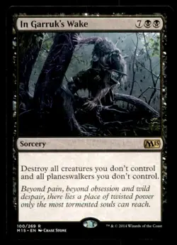 MTG In Garruk's Wake LP Light Play Magic 2015 [4015] - Image 1
