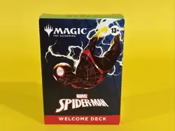 Magic: The Gathering Marvel's Spider-Man Welcome Deck BLUE SDCC HASLAB SEALED - Image 1