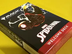 Magic: The Gathering Marvel's Spider-Man Welcome Deck BLUE SDCC HASLAB SEALED - Image 5
