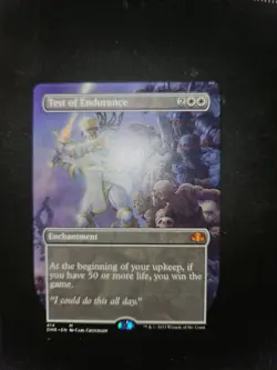 Test of Endurance (Borderless) Dominaria Remastered Regular - Image 1