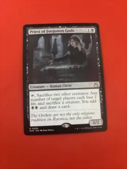 Priest of Forgotten Gods Ravnica Remastered Regular MTG Magic The Gathering - Image 1