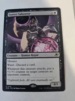 MTG - Sunset Saboteur - Edge of Eternities - Image 1