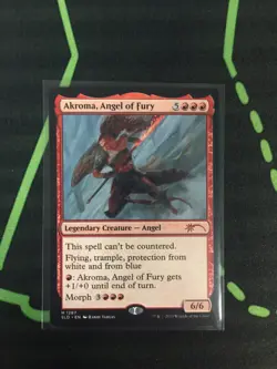 MTG Magic The Gathering Akroma, Angel Of Fury 1287 Secret Lair Angel Commander - Image 1
