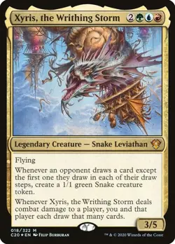 Xyris, the Writhing Storm Commander 2020 Mythic NM Magic: The Gathering Normal - Image 1