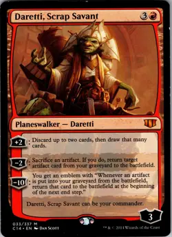 Daretti, Scrap Savant Commander 2014 Mythic NM Magic: The Gathering 33 Normal - Image 1