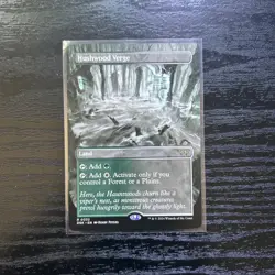 Hushwood Verge (Borderless) Duskmourn: House of Horror Regular - Image 1