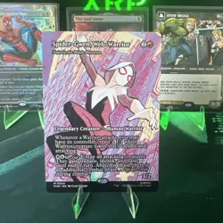 Spider-Gwen, Web-Warrior - Najeela, the Blade-Blossom (Borderless) Regular - Image 1
