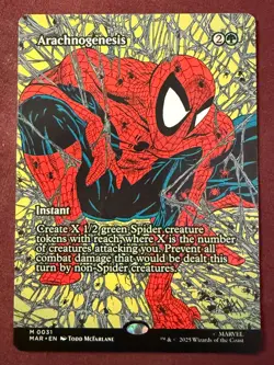 2025 Magic MTG Marvel Universe Eternal Arachnogenesis Borderless M0031 - Image 1