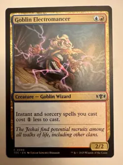 Goblin Electromancer [Tarkir: Dragonstorm Commander] Near Mint - Image 1
