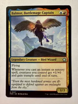 Balmor, Battlemage Captain (REGULAR) x1 - MTG Foundations FDN #237 - Image 1