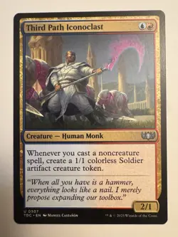 Third Path Iconoclast #307 MTG Tarkir Dragonstorm TDC NM X1 - Image 1