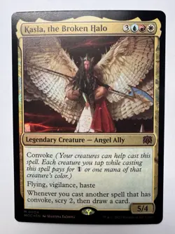 MTG Kasla, the Broken Halo (4/542) March of the Machine Commander LP FOIL - Image 1