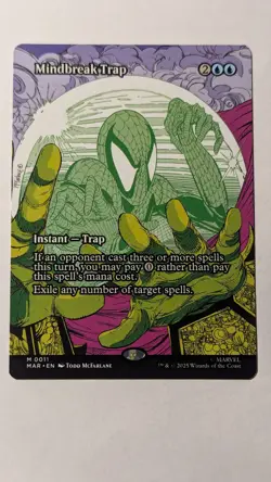 MTG Mindbreak Trap 11 Borderless Regular Marvel Universe Eternal-Legal MAR - Image 1