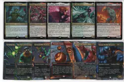 Magic The Gathering Spider Man Over 50 Different Rare Mythic Promo NON FOIL Lot - Image 1