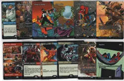 Magic The Gathering Spider Man Over 50 Different Rare Mythic Promo NON FOIL Lot - Image 2