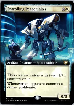 Patrolling Peacemaker (Extended Art) R Commander: Edge of Eternities 25 NM Norma - Image 1