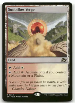 Sunbillow Verge #264 MTG Aetherdrift NM X1 - Image 1