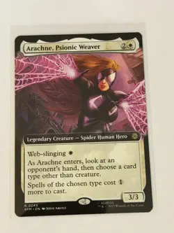 Arachne, Psionic Weaver Extended Art Marvel's Spider-Man 245 - Image 1