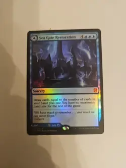 Mtg Zendikar Rising Sea Gate Restoration Sea Gate, Reborn *FOIL* (Never Played) - Image 1