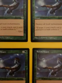 MTG Playset serene heart. Mirage instant 4 cards as pics - Image 2