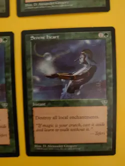 MTG Playset serene heart. Mirage instant 4 cards as pics - Image 3